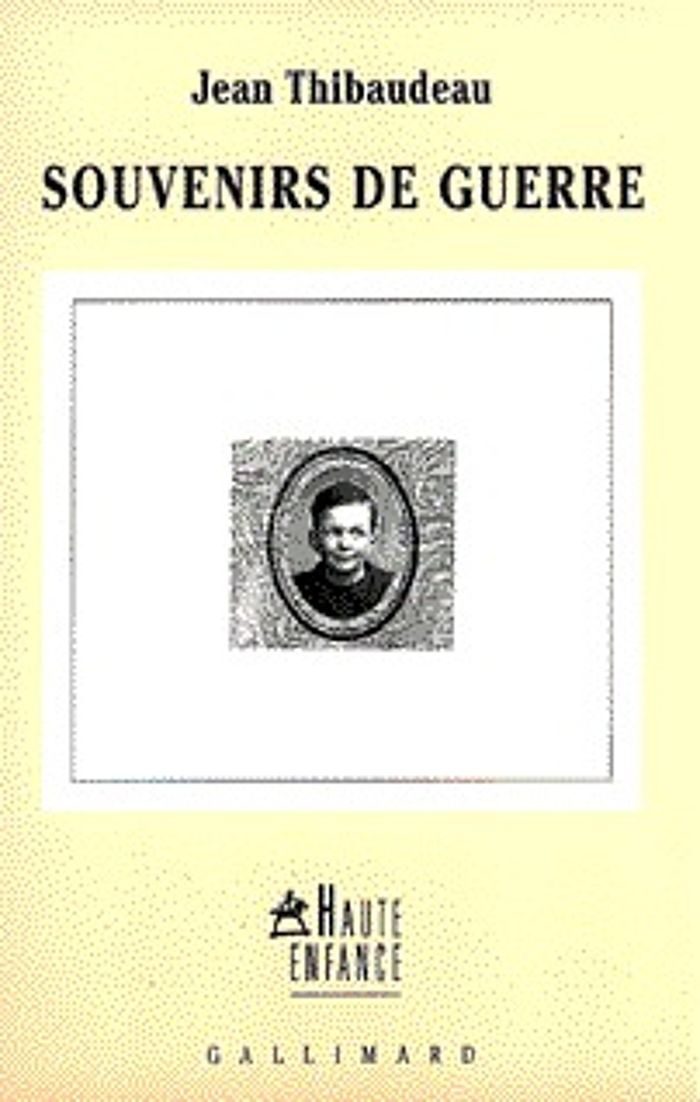 Couverture du livre « SOUVENIRS DE GUERRE/DIALOGUES DE L'AUBE - (POESIES ET JOURNAL) » de Jean Thibaudeau, librairie Les Contes Infusés à Corte