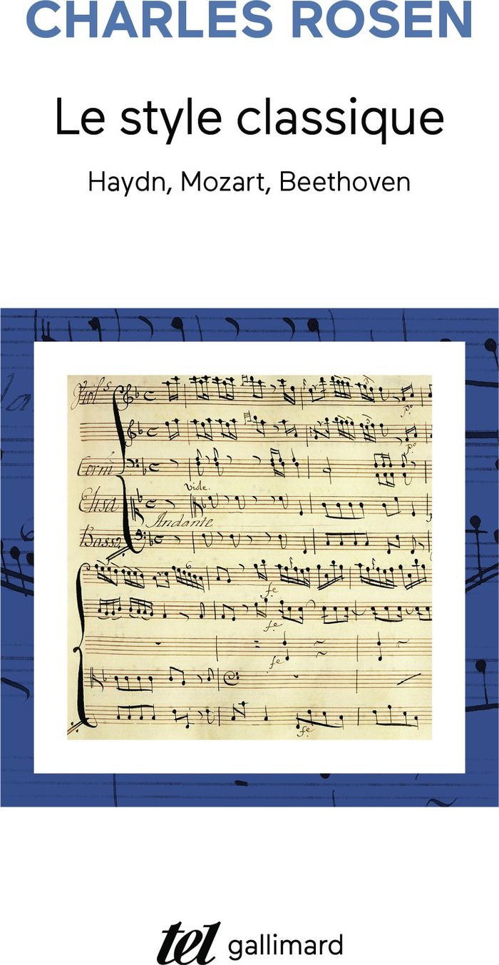 Couverture du livre « LE STYLE CLASSIQUE - HAYDN, MOZART, BEETHOVEN », librairie Les Contes Infusés à Corte