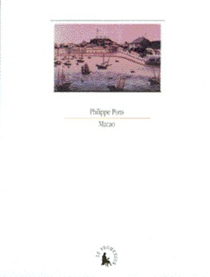 Couverture du livre « MACAO, UN ECLAT D'ETERNITE » de Philippe Pons, librairie Les Contes Infusés à Corte