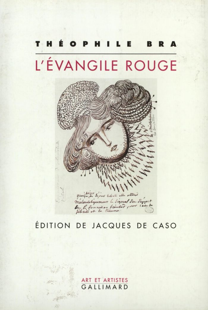 Couverture du livre « L'EVANGILE ROUGE » de Theophile Bra, librairie Les Contes Infusés à Corte