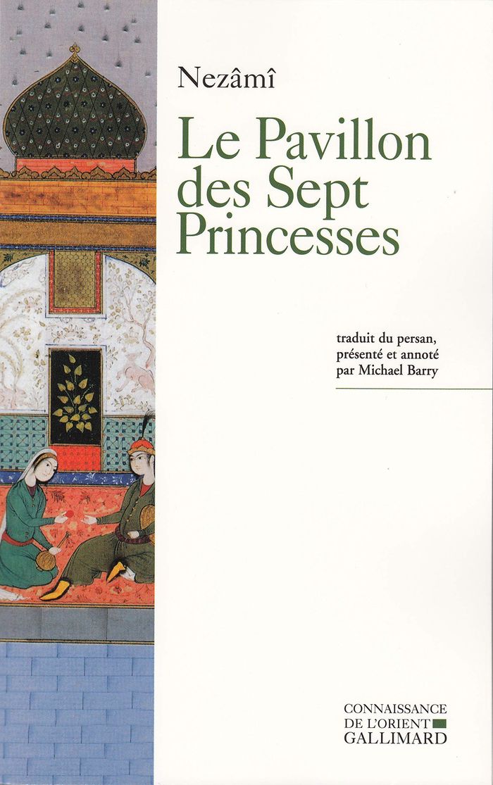 Couverture du livre « LE PAVILLON DES SEPT PRINCESSES », librairie Les Contes Infusés à Corte