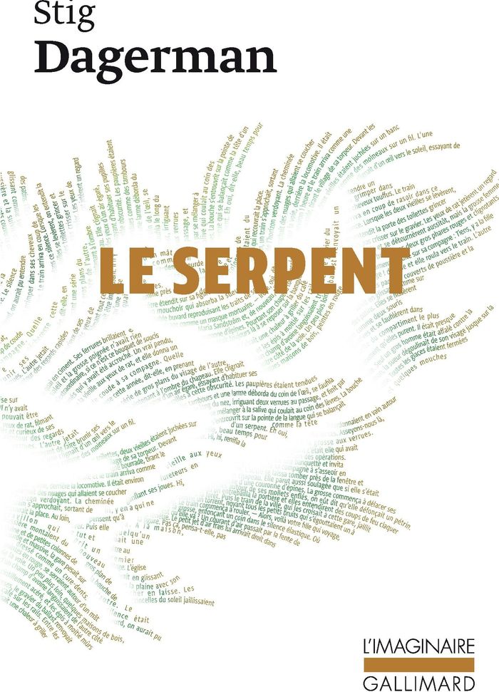 Couverture du livre « LE SERPENT » de Dagerman/bjurstrom, librairie Les Contes Infusés à Corte
