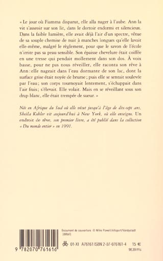 Quatrième de couverture de « SPLASH »
