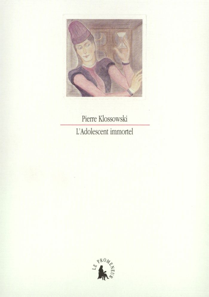 Couverture du livre « L'ADOLESCENT IMMORTEL », librairie Les Contes Infusés à Corte