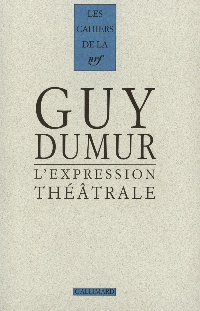 Couverture du livre « L'EXPRESSION THEATRALE - (1944-1991) », librairie Les Contes Infusés à Corte