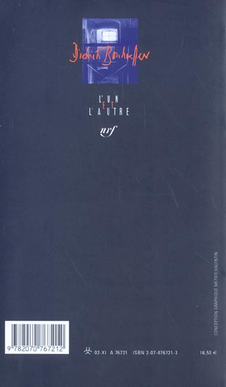 Quatrième de couverture de « SANS AUTRE GUIDE NI LUMIERE »