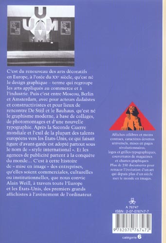 Quatrième de couverture de « LE DESIGN GRAPHIQUE »