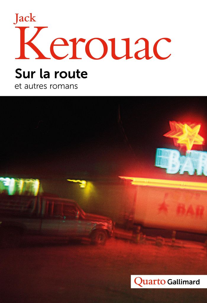 Couverture du livre « SUR LA ROUTE ET AUTRES ROMANS » de Jack Kerouac, librairie Les Contes Infusés à Corte