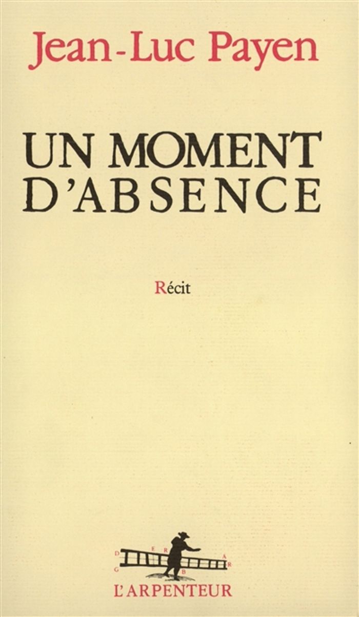 Couverture du livre « UN MOMENT D'ABSENCE », librairie Les Contes Infusés à Corte