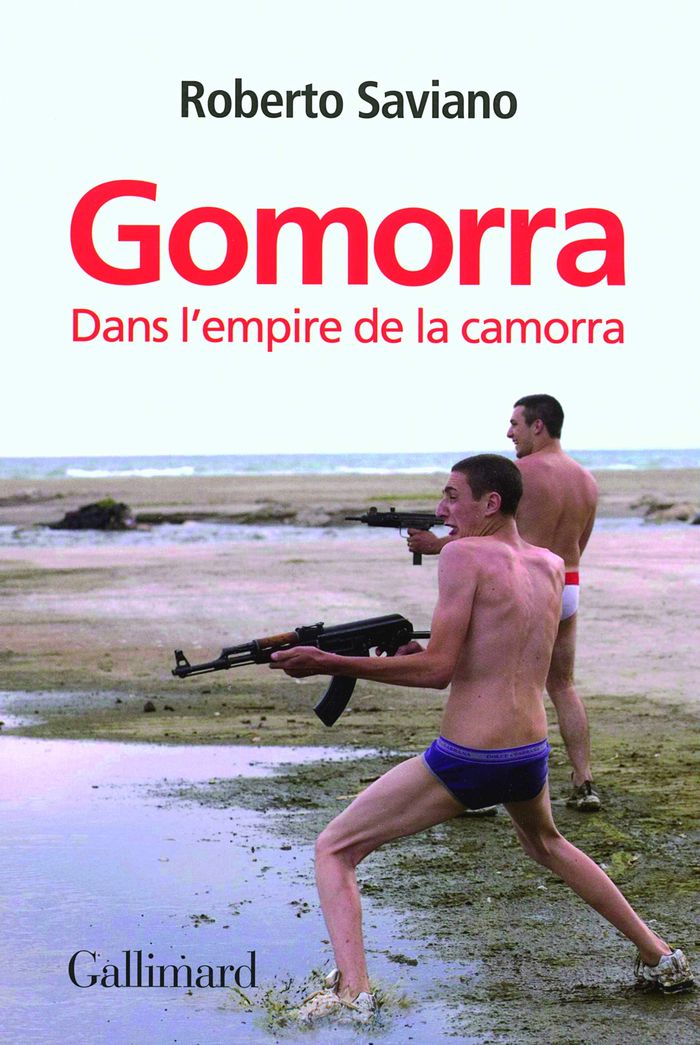 Couverture du livre « Gomorra : dans l'empire de la camorra » de Roberto Saviano, librairie Les Contes Infusés à Corte