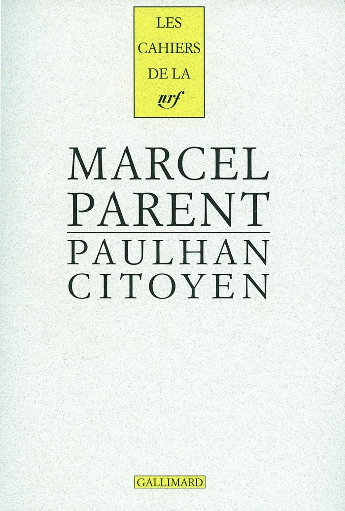 Couverture du livre « PAULHAN CITOYEN - CONSEILLER MUNICIPAL DE CHATENAY-MALABRY (1935-1941) », librairie Les Contes Infusés à Corte