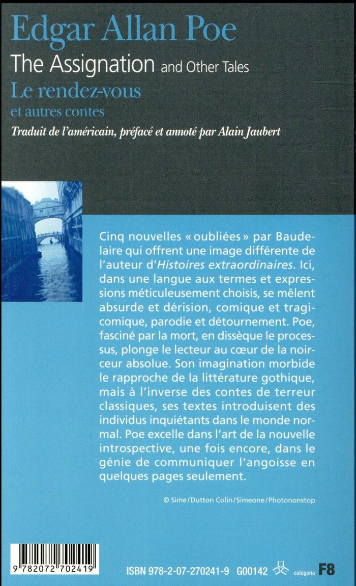 Quatrième de couverture de « Le rendez-vous : et autres contes »