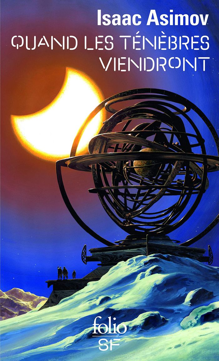 Couverture du livre « Quand les ténèbres viendront » de Isaac Asimov, librairie Les Contes Infusés à Corte