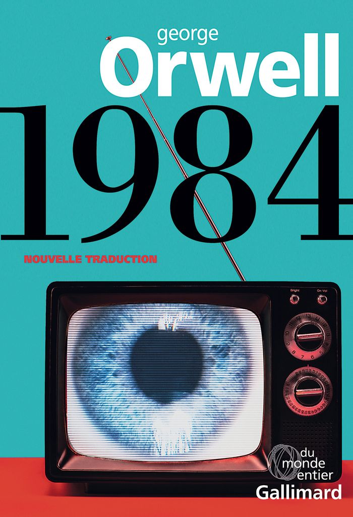 Couverture du livre « 1984 : roman » de George Orwell, librairie Les Contes Infusés à Corte