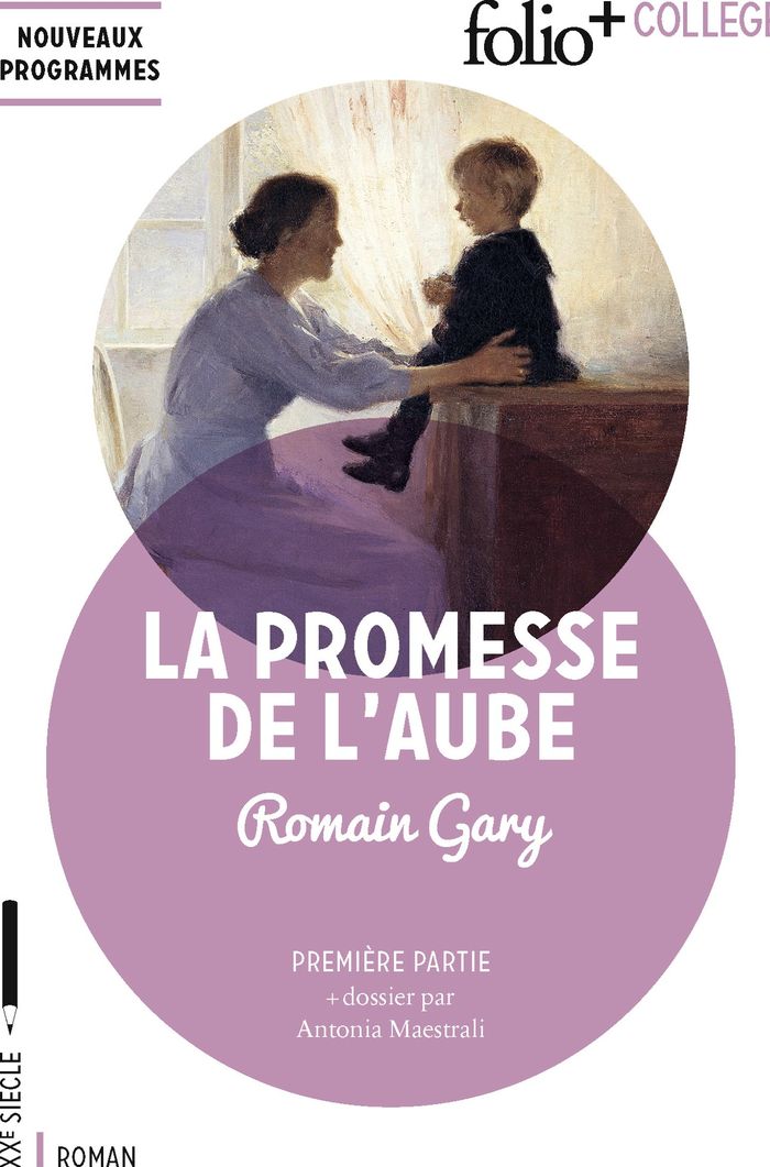 Couverture du livre « La promesse de l'aube : première partie » de Romain Gary, librairie Les Contes Infusés à Corte