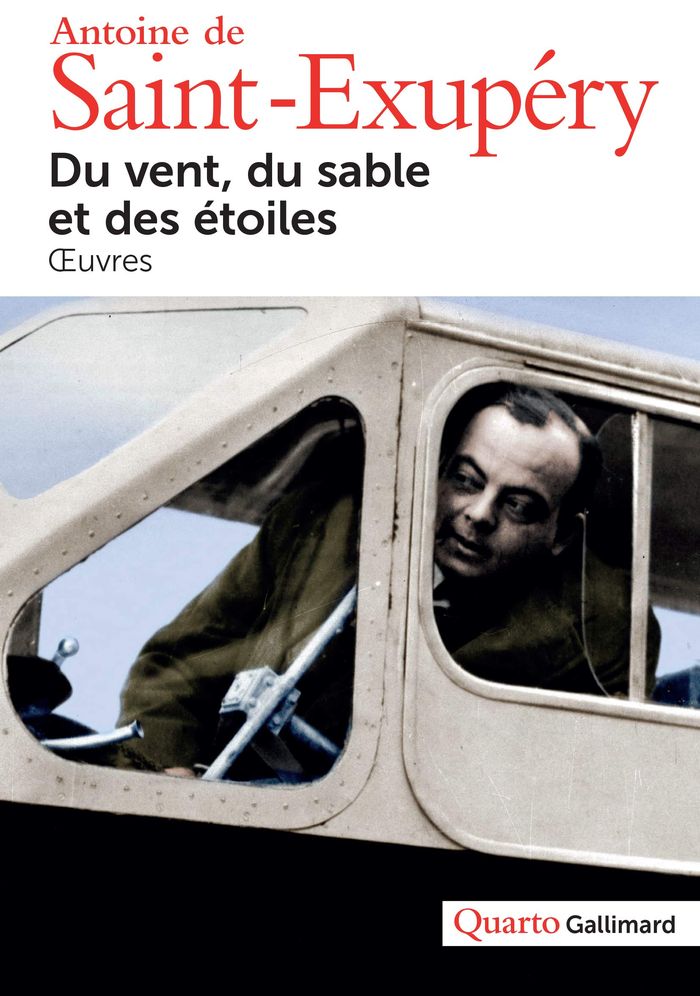 Couverture du livre « Du vent, du sable et des étoiles : oeuvres » de Antoine de Saint-Exupéry, librairie Les Contes Infusés à Corte