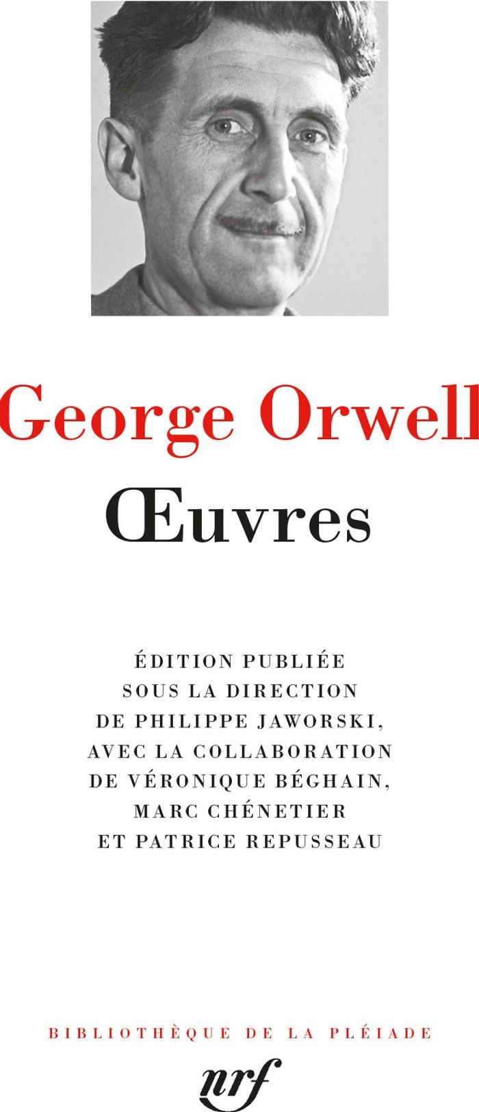 Couverture du livre « Oeuvres » de George Orwell, librairie Les Contes Infusés à Corte