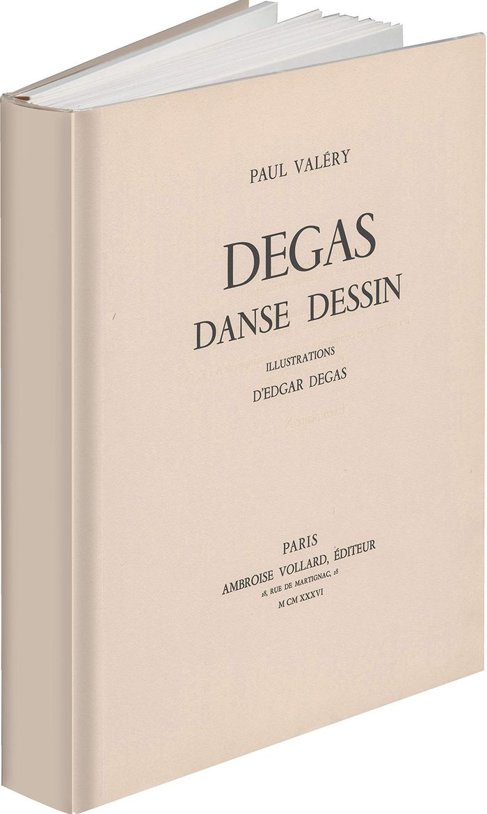 Couverture du livre « DEGAS DANSE DESSIN » de Valery/degas, librairie Les Contes Infusés à Corte