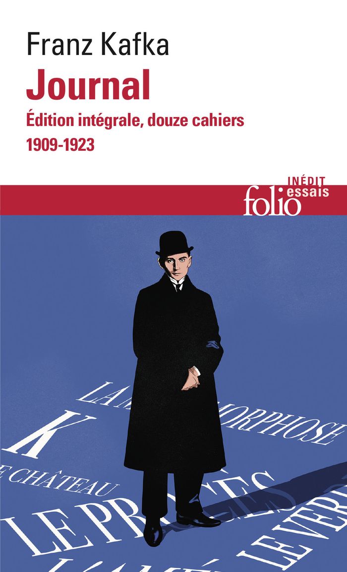Couverture du livre « Journal : édition intégrale, douze cahiers, 1909-1923 » de Franz Kafka, librairie Les Contes Infusés à Corte