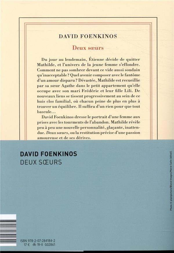 Quatrième de couverture de « Deux soeurs : roman »
