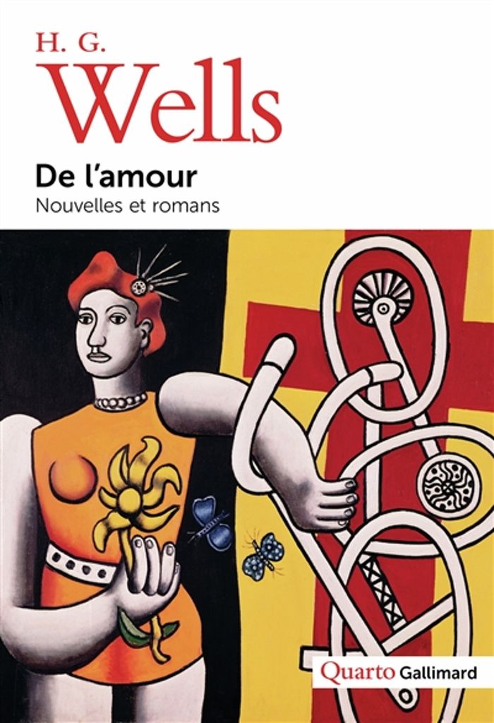 Couverture du livre « De l'amour : nouvelles et romans » de H. G. Wells, librairie Les Contes Infusés à Corte