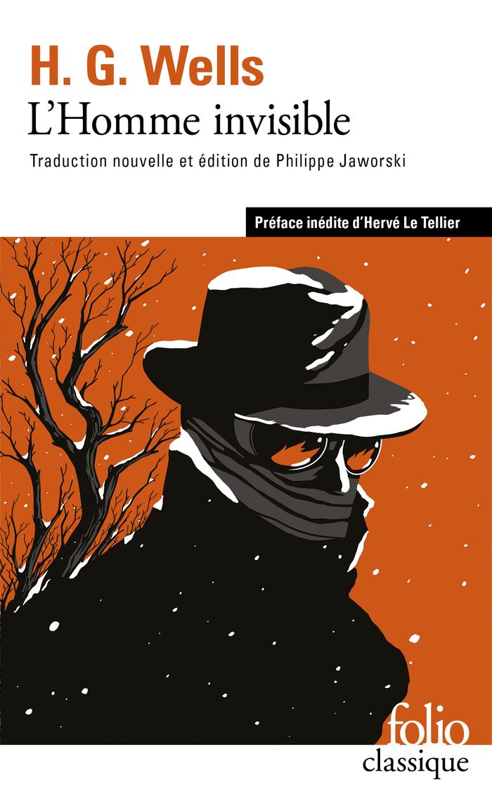 Couverture du livre « L'homme invisible » de H. G. Wells, librairie Les Contes Infusés à Corte