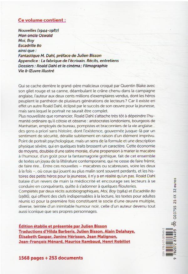 Quatrième de couverture de « Contes de l'inattendu : nouvelles, roman, récits »