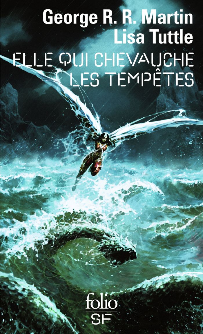 Couverture du livre « Elle qui chevauche les tempêtes », librairie Les Contes Infusés à Corte