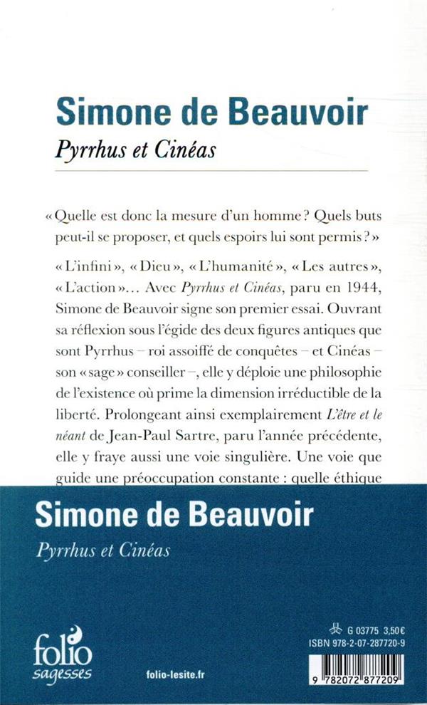 Quatrième de couverture de « Pyrrhus et Cinéas »