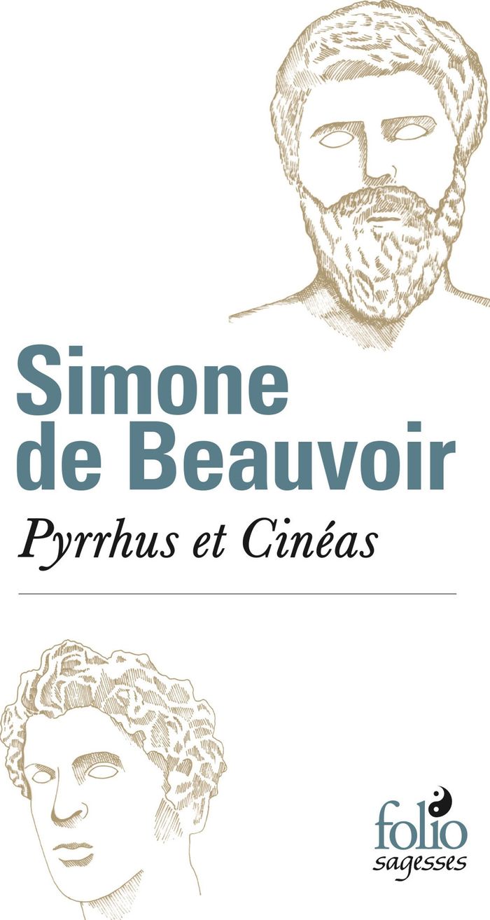 Couverture du livre « Pyrrhus et Cinéas » de Simone de Beauvoir, librairie Les Contes Infusés à Corte