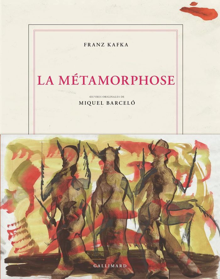 Couverture du livre « La métamorphose » de Franz Kafka, librairie Les Contes Infusés à Corte