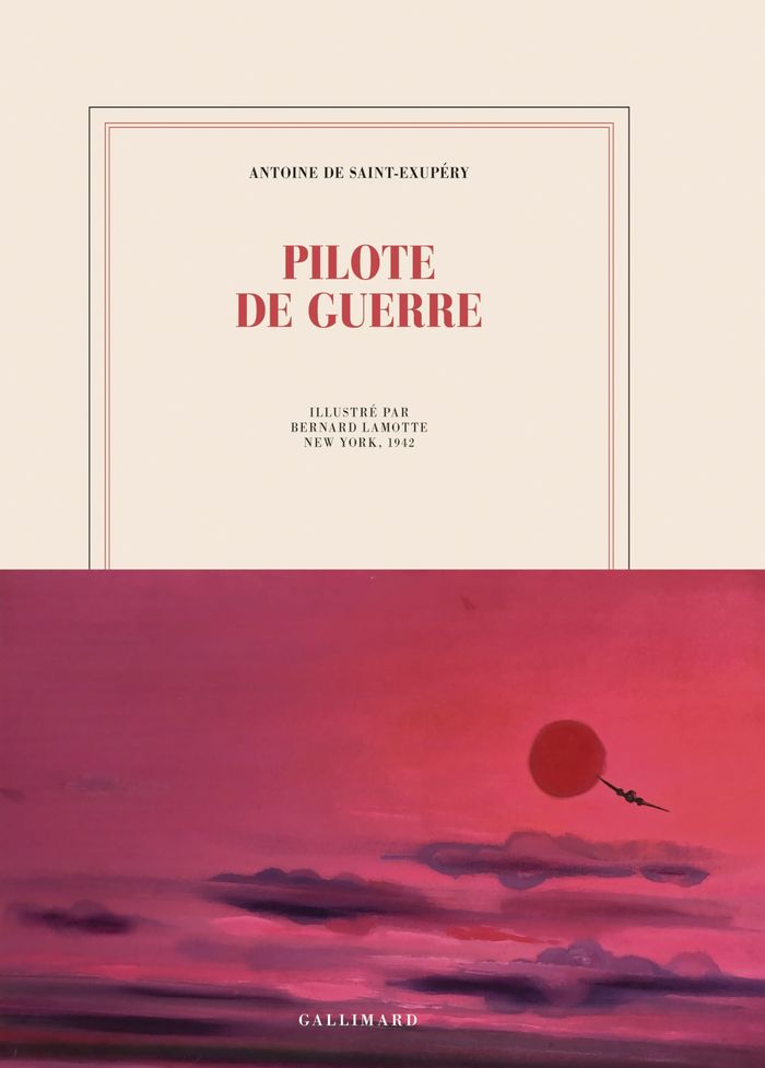 Couverture du livre « Pilote de guerre » de Antoine de Saint-Exupéry, librairie Les Contes Infusés à Corte