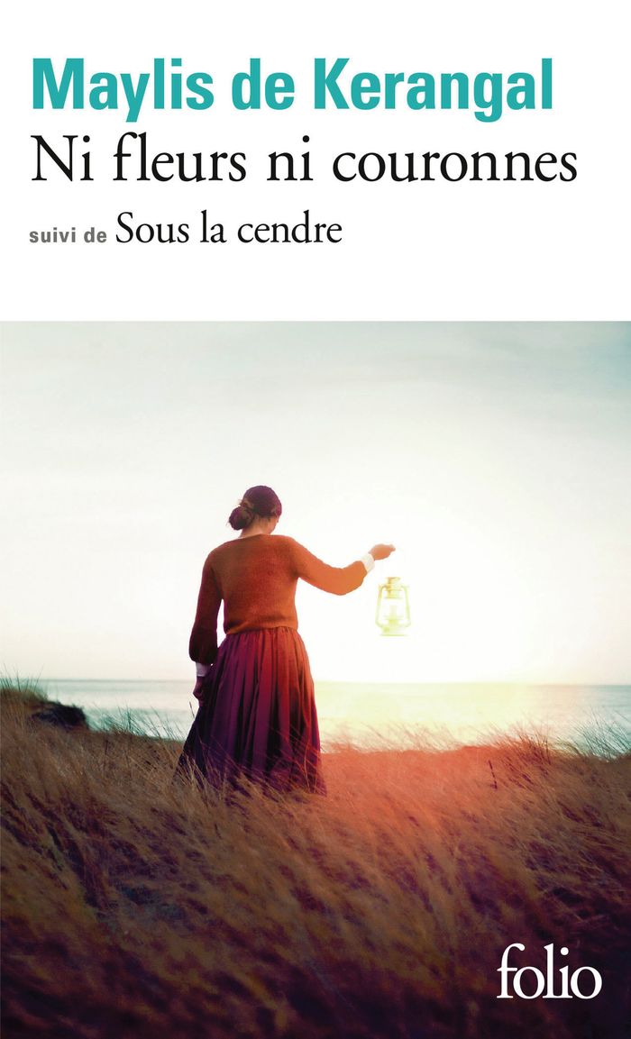 Couverture du livre « Ni fleurs ni couronnes » de Maylis de Kerangal, librairie Les Contes Infusés à Corte