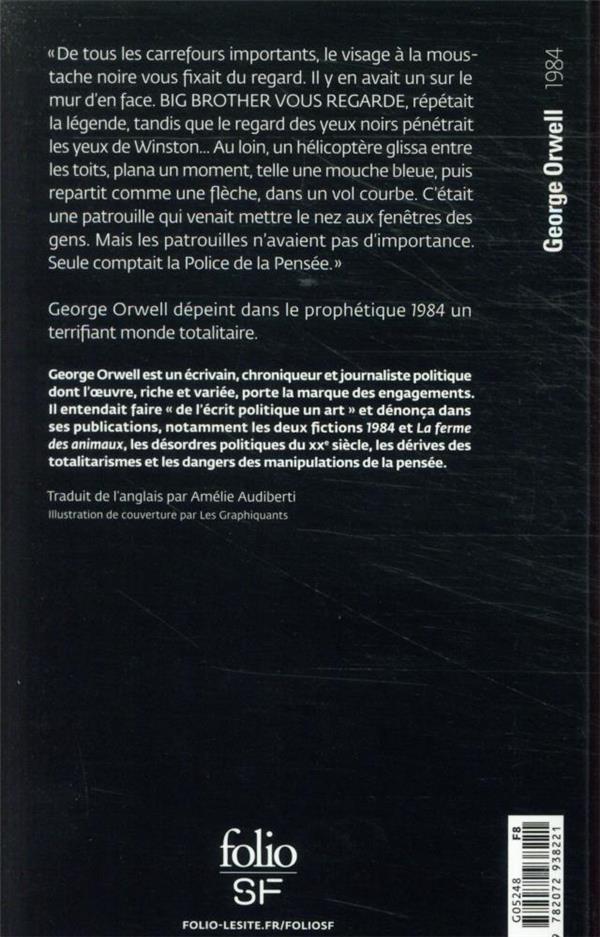 Quatrième de couverture de « 1984 »