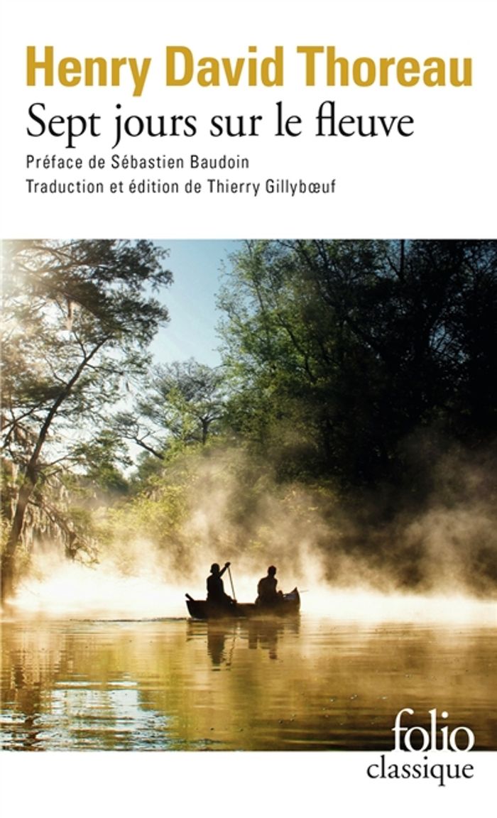 Couverture du livre « Sept jours sur le fleuve » de Henry David Thoreau, librairie Les Contes Infusés à Corte