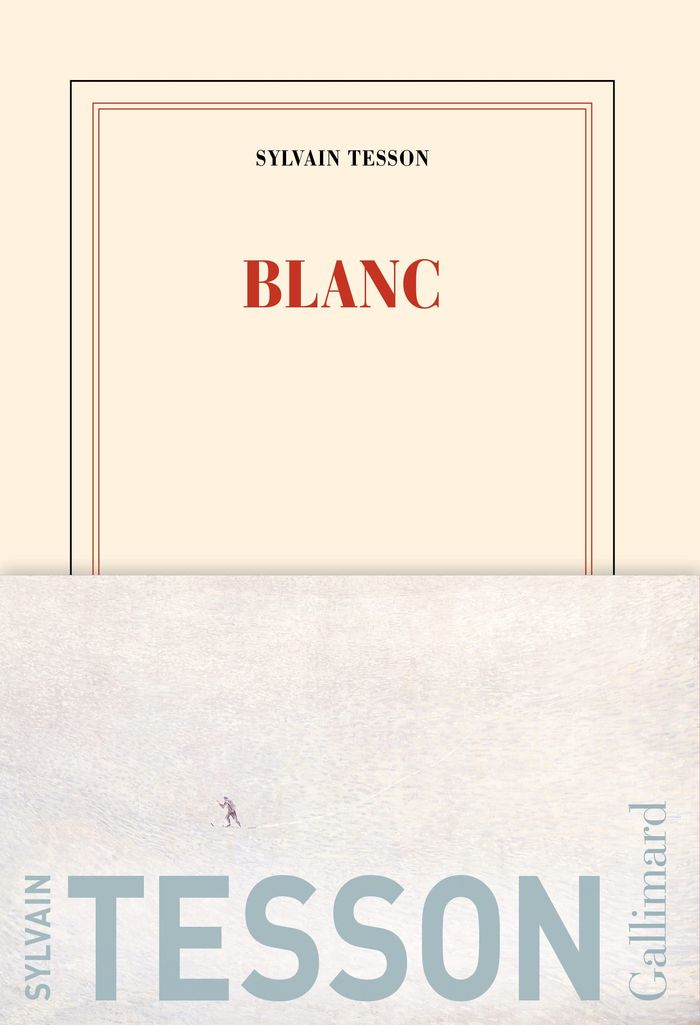 Couverture du livre « Blanc » de Sylvain Tesson, librairie Les Contes Infusés à Corte