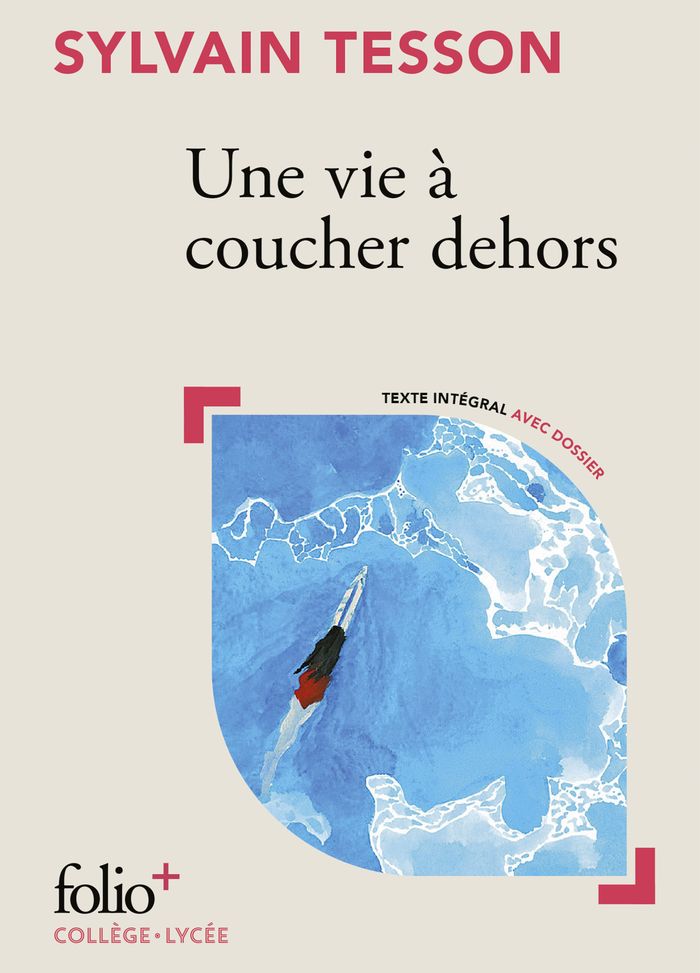 Couverture du livre « Une vie à coucher dehors » de Sylvain Tesson, librairie Les Contes Infusés à Corte