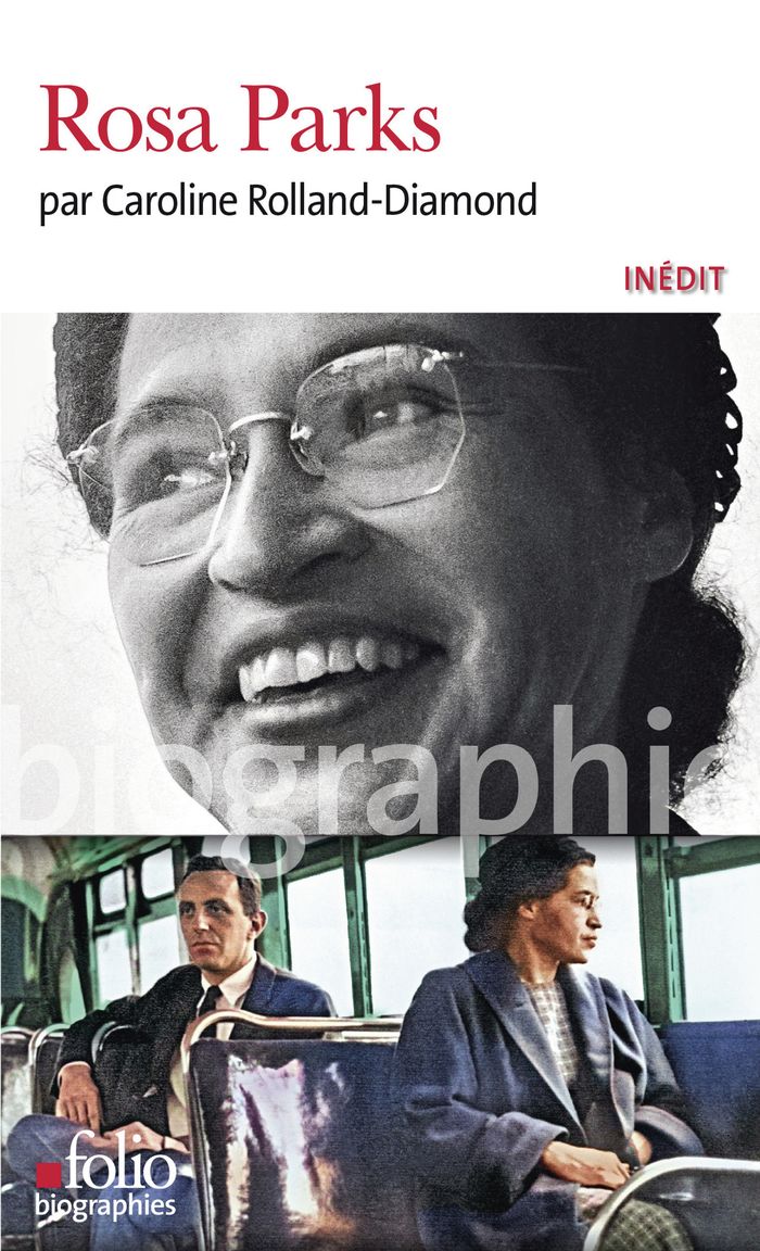 Couverture du livre « Rosa Parks » de Caroline Rolland-Diamond, librairie Les Contes Infusés à Corte