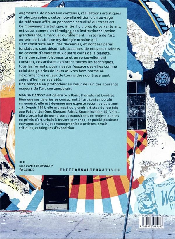 Quatrième de couverture de « ANTHOLOGIE DU STREET ART »