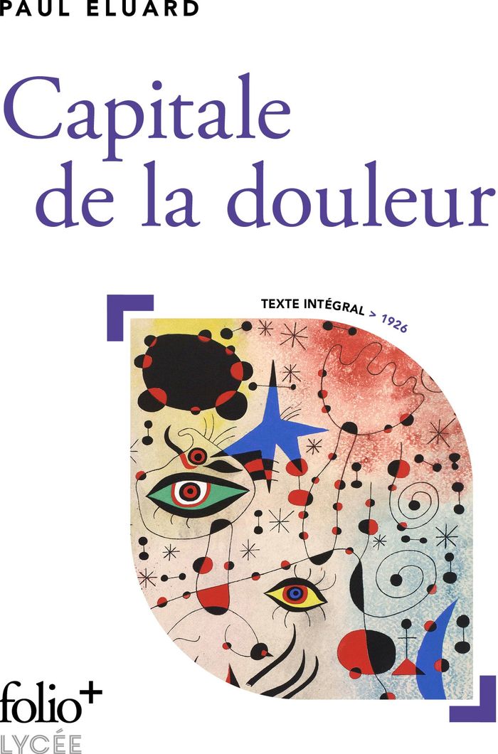 Couverture du livre « Capitale de la douleur » de Paul Éluard, librairie Les Contes Infusés à Corte