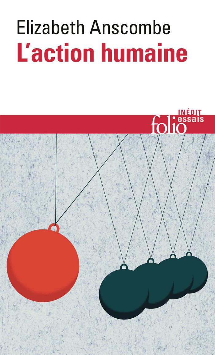 Couverture du livre « L'action humaine » de Gertrude Elizabeth Margaret Anscombe, librairie Les Contes Infusés à Corte