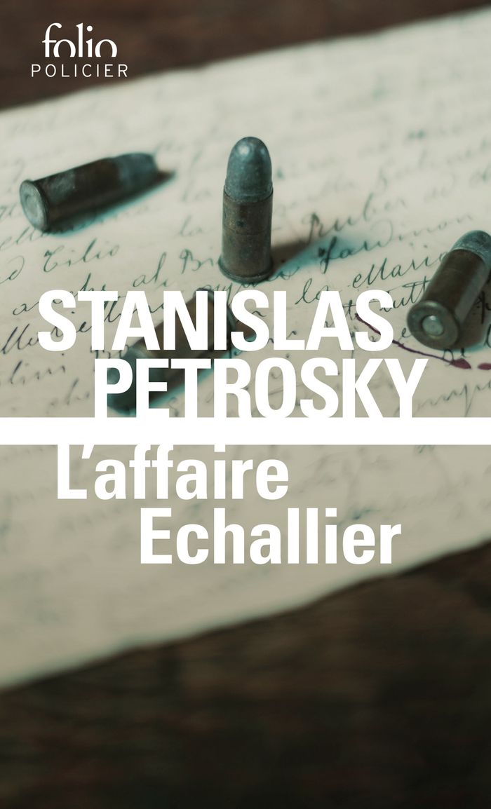 Couverture du livre « L'affaire Echallier » de Stanislas Petrosky, librairie Les Contes Infusés à Corte