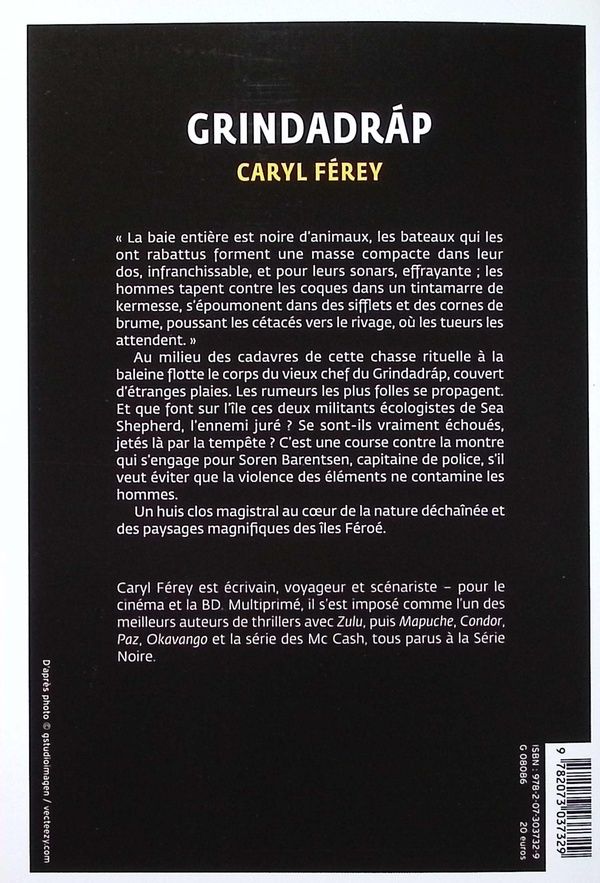 Quatrième de couverture de « Grindadráp »