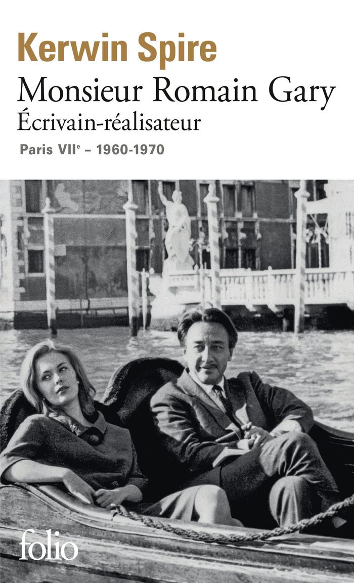 Couverture du livre « Monsieur Romain Gary : écrivain-réalisateur » de Kerwin Spire, librairie Les Contes Infusés à Corte