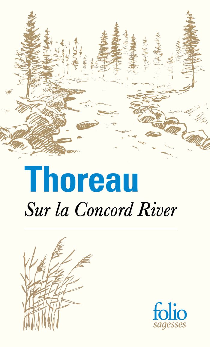 Couverture du livre « Sur la Concord River », librairie Les Contes Infusés à Corte