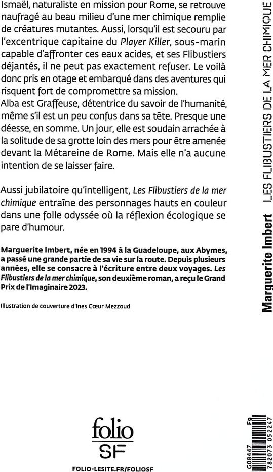 Quatrième de couverture de « Les flibustiers de la mer chimique »
