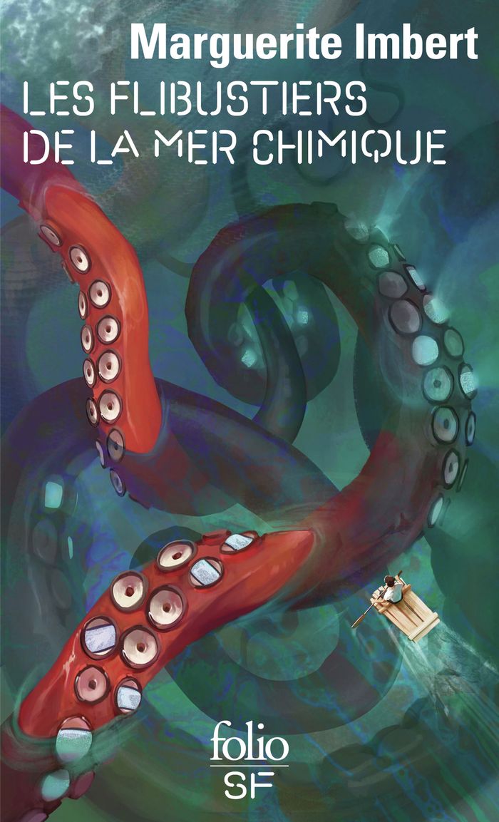 Couverture du livre « Les flibustiers de la mer chimique » de Marguerite Imbert, librairie Les Contes Infusés à Corte