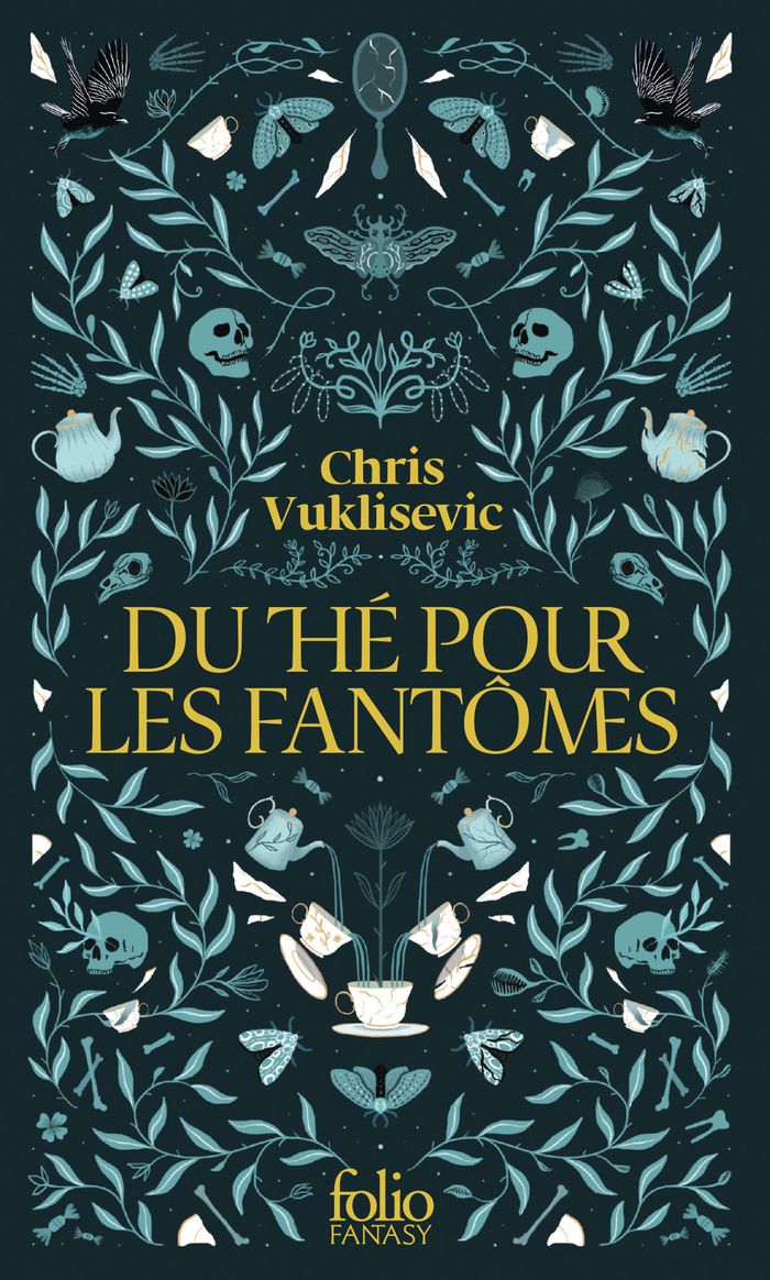 Couverture du livre « DU THE POUR LES FANTOMES » de Chris Vuklisevic, librairie Les Contes Infusés à Corte