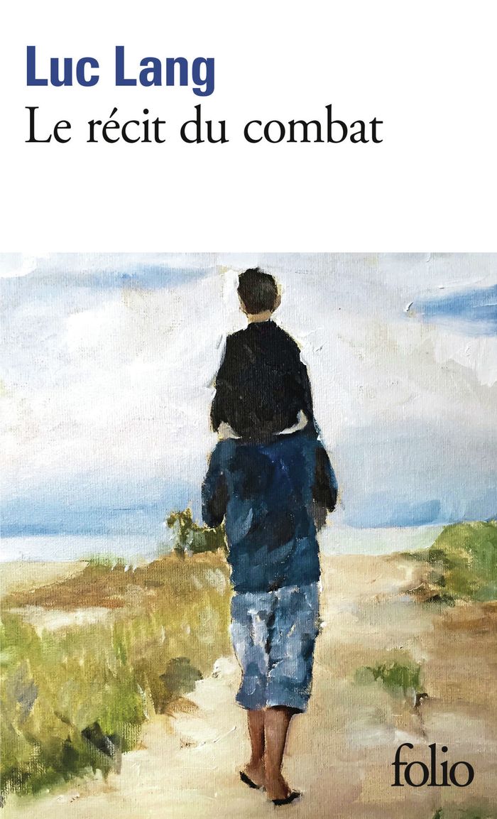 Couverture du livre « Le récit du combat » de Luc Lang, librairie Les Contes Infusés à Corte