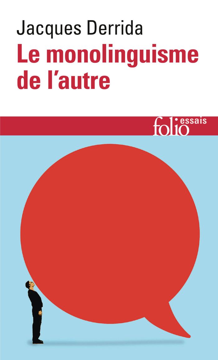 Couverture du livre « Le monolinguisme de l'autre : ou la prothèse d'origine », librairie Les Contes Infusés à Corte